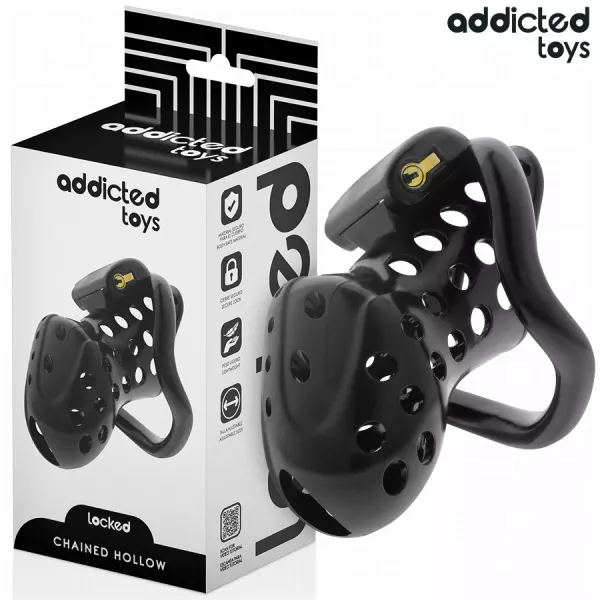 ADDICTED TOYS LOCKED - � P�NIS CREUSE ENCHA�N�E 10,5 CM