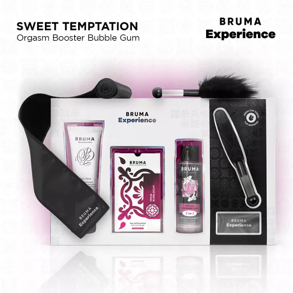 BRUMA XPERIENCE - KIT TENTATION DE GOMME SUCR� AVEC AMPLIFICATEUR D'ORGASME