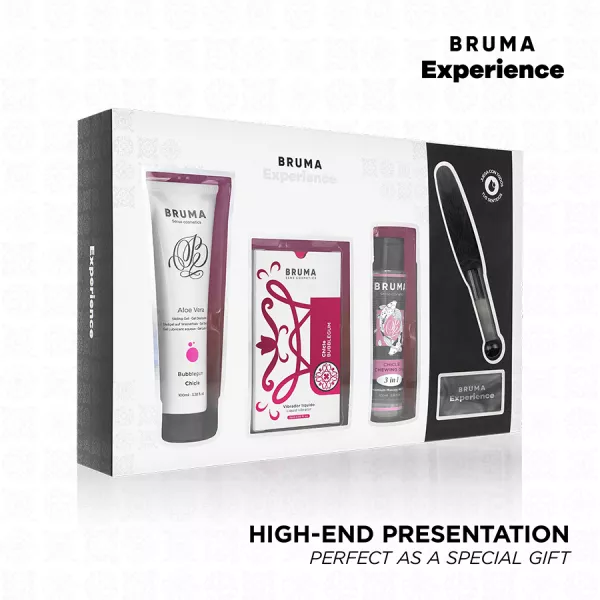 BRUMA XPERIENCE - KIT TENTATION DE GOMME SUCR�E VIBRO-ORGASMIQUE