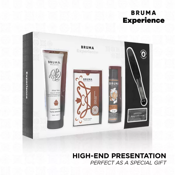 BRUMA XPERIENCE - KIT TENTATION DOUCE G�TEAU AM�RICAIN VIBRO-ORGASMIQUE