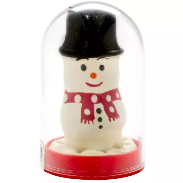 CONDOMERIE - PR�SERVATIFS FANTAISIE PEINTS � LA MAIN BONHOMME DE NEIGE