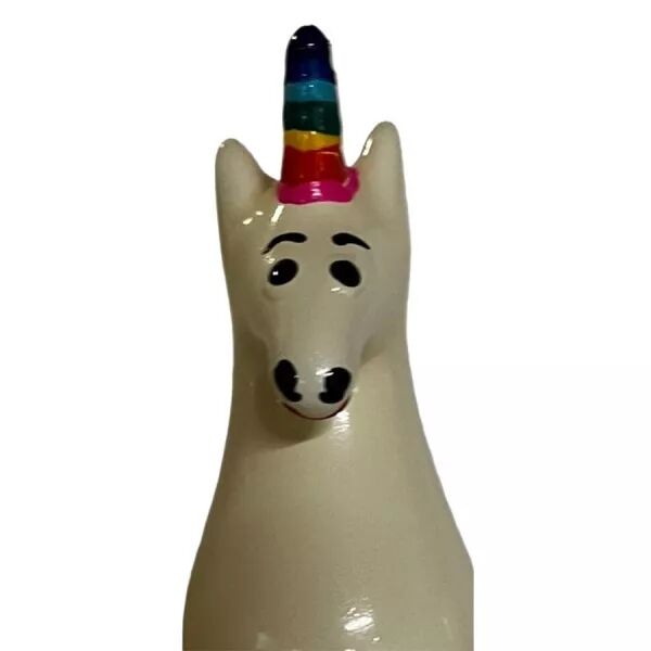 CONDOMERIE - PR�SERVATIFS FANTAISIE PEINTS � LA MAIN LICORNE ARC-EN-CIEL