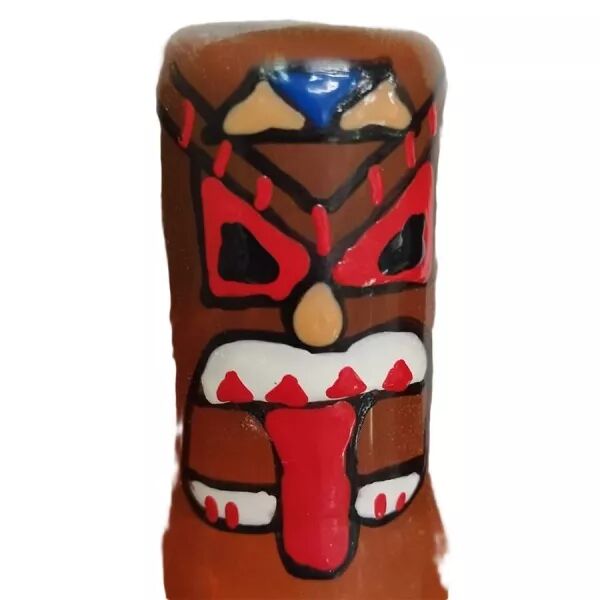 CONDOMERIE - PR�SERVATIFS FANTAISIE PEINTS � LA MAIN TIKI TOTEM-01