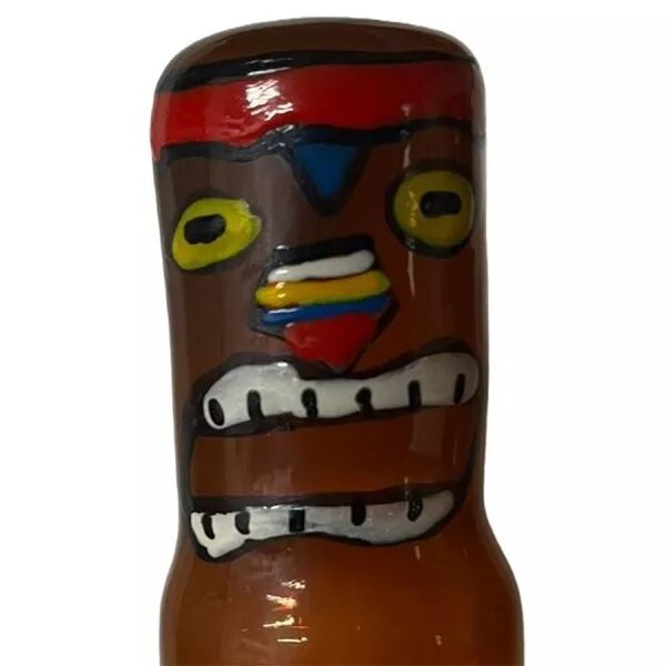CONDOMERIE - PR�SERVATIFS FANTAISIE PEINTS � LA MAIN TIKI TOTEM-HAWAII-03