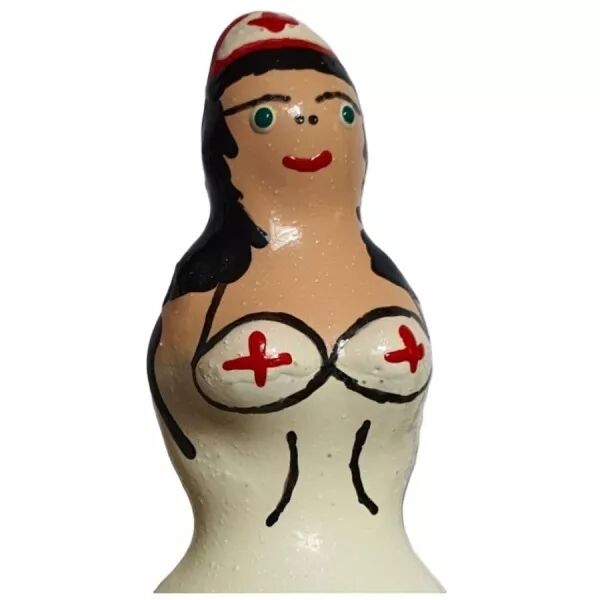 CONDOMERIE - PR�SERVATIFS FANTAISIE PEINTS � LA MAIN INFIRMI�RE NOIR