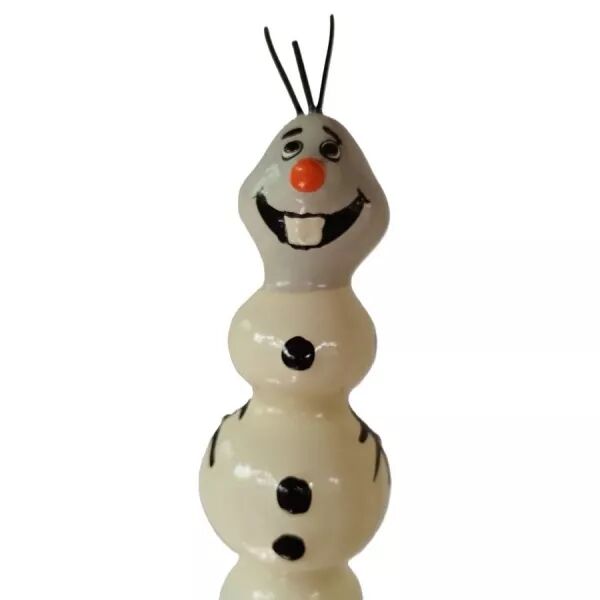 CONDOMERIE - PR�SERVATIFS FANTAISIE PEINTS � LA MAIN JOLI BONHOMME DE NEIGE