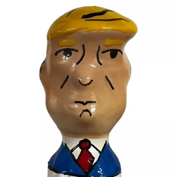 CONDOMERIE - PR�SERVATIFS FANTAISIE PEINTS � LA MAIN GRUMPY TRUMP XL