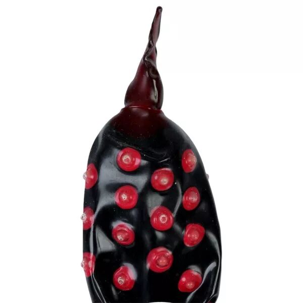 CONDOMERIE - PR�SERVATIFS FANTAISIE PEINTS � LA MAIN NOIR FAKIR