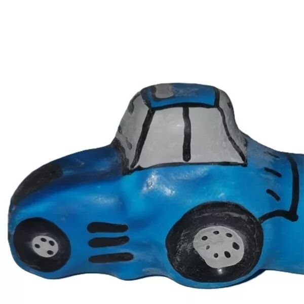 CONDOMERIE - PR�SERVATIFS FANTAISIE PEINTS � LA MAIN TRACTEUR BLEU XL