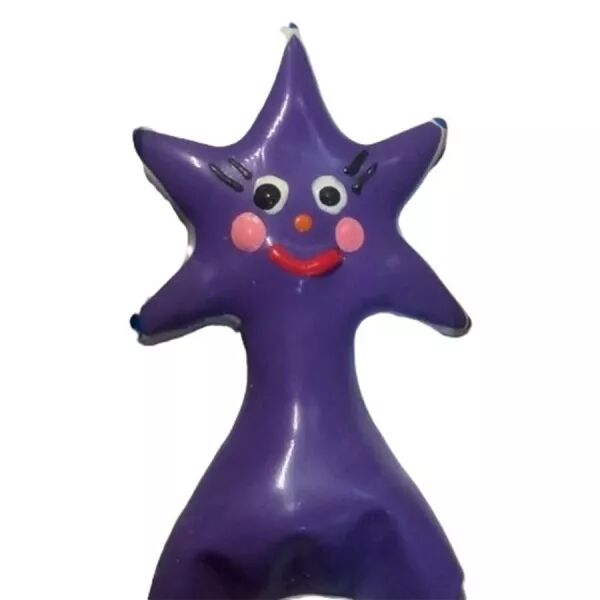 CONDOMERIE - PR�SERVATIFS FANTAISIE PEINTS � LA MAIN HAPPY STAR