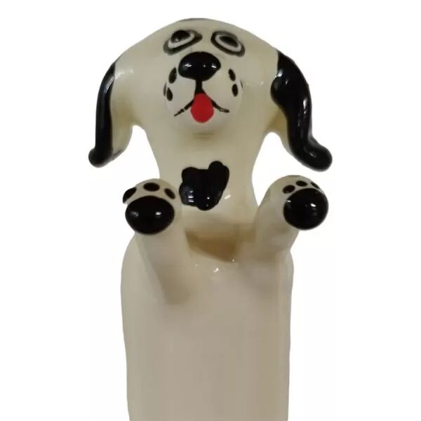 CONDOMERIE - PR�SERVATIFS FANTAISIE PEINTS � LA MAIN HAPPY WHITE DOG