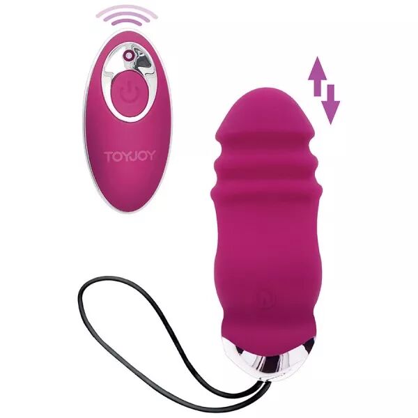 TOYJOY - HAPPINESS SUNN SIDE UP AND DOWN VIBRATEUR FUCHSIA T�L�COMMANDE