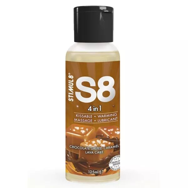 STIMUL8 - S8 LUBRIFIANT DESSERT 4 EN 1 CHOCOLAT ET CARAMEL SAL� 125 ML