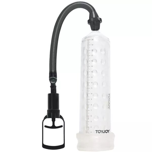 TOYJOY - POMPE DE MASSAGE PUISSANTE AVEC MANCHON TRANSPARENT