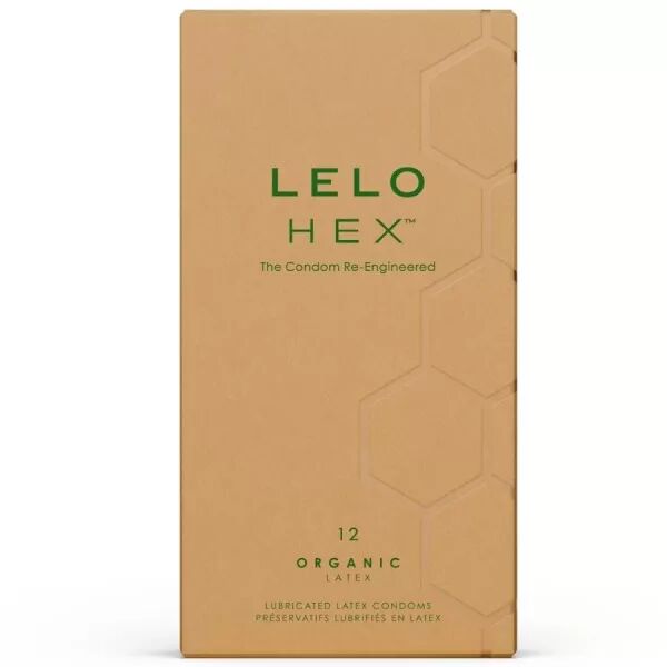 LELO - HEX BO�TE DE PR�SERVATIFS BIOLOGIQUES 12 UNIT�S