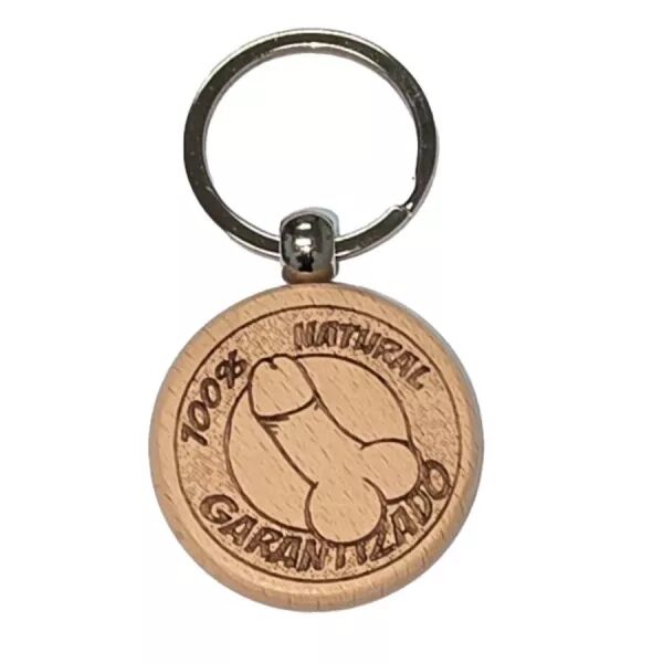DIABLO PICANTE - PORTE-CL�S EN BOIS EN FORME DE P�NIS