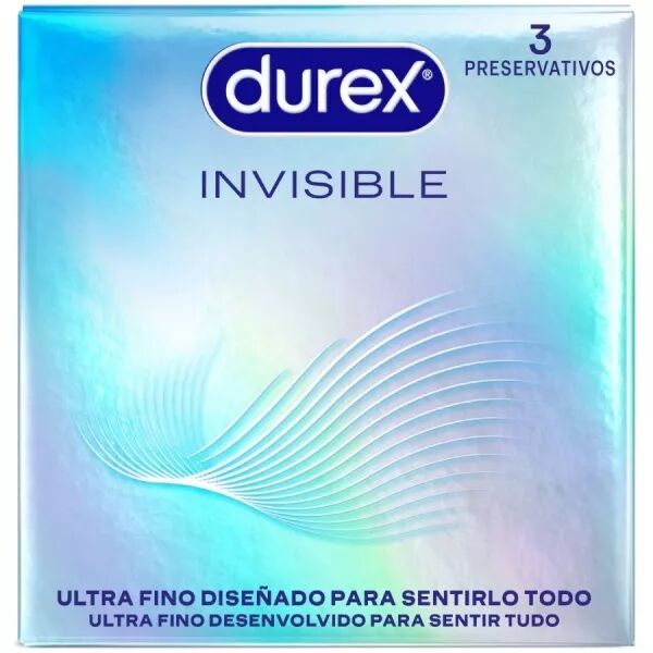 DUREX - INVISIBLE ULTRA MINCE 3 UNIT�S