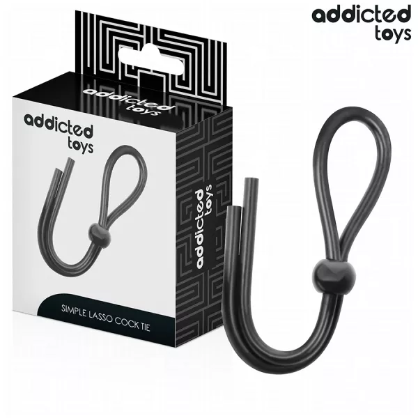 ADDICTED TOYS - CORDE EN SILICONE POUR LE P�NIS � BOUCLE UNIQUE