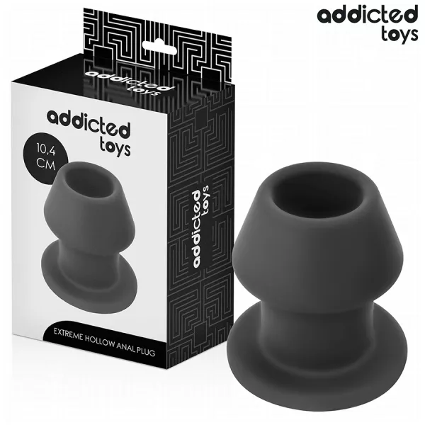 ADDICTED TOYS - PLUG ANAL CREUX EXTR�ME TAILLE L 10,4 CM