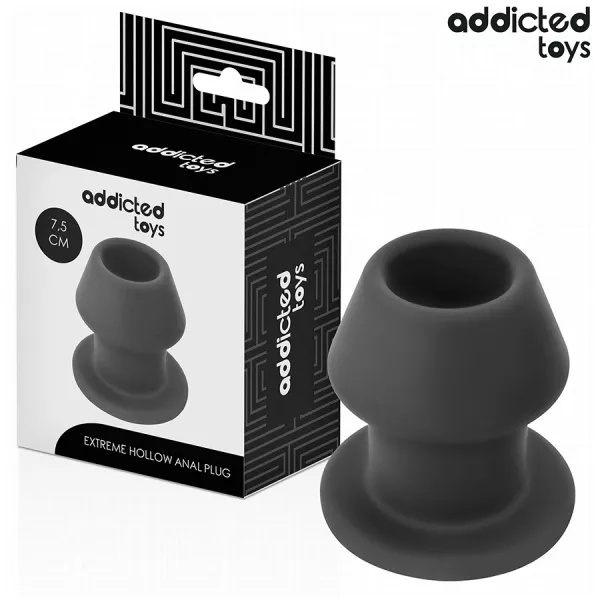 ADDICTED TOYS - PLUG ANAL CREUX EXTR�ME TAILLE S 7,5 CM