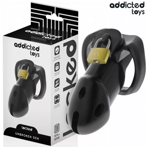 ADDICTED TOYS LOCKED - CAGE � P�NIS UNBROKEN DEN 9,8 CM