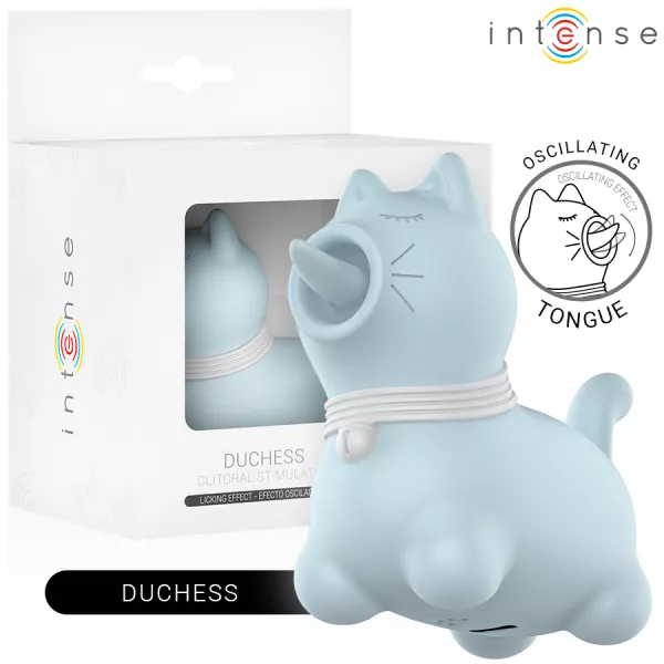 INTENSE - STIMULATEUR DE CLITORIS POUR CHIOT BLEU