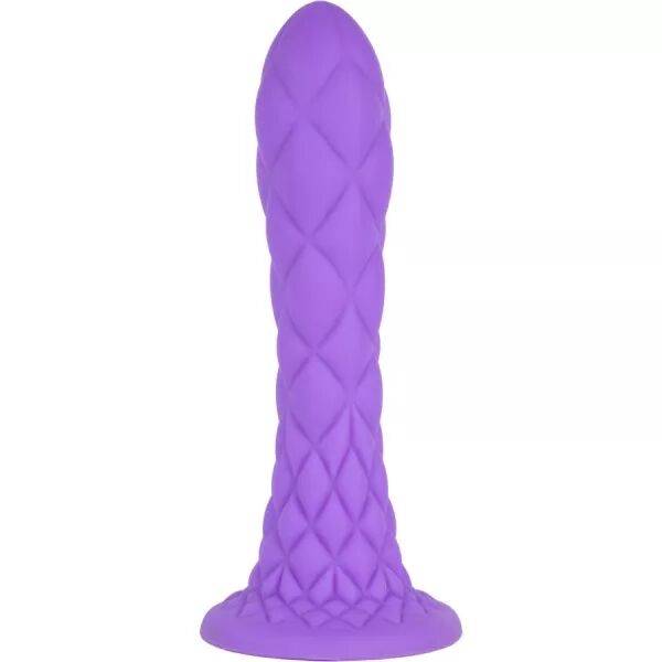 SILEXD - DREAMY DILDO FANTASY SILICONE LIQUIDE THERMOR�ACTIF VIOLET 18,5 CM