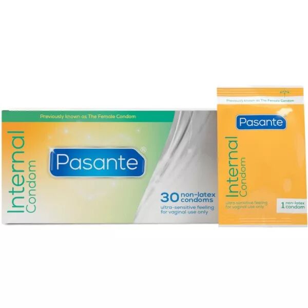 PASANTE - PR�SERVATIFS F�MININS INTERNES BO�TE 30 UNIT�S