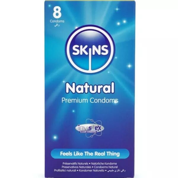 SKINS - PR�SERVATIFS NATURELS PREMIUM PACK 8