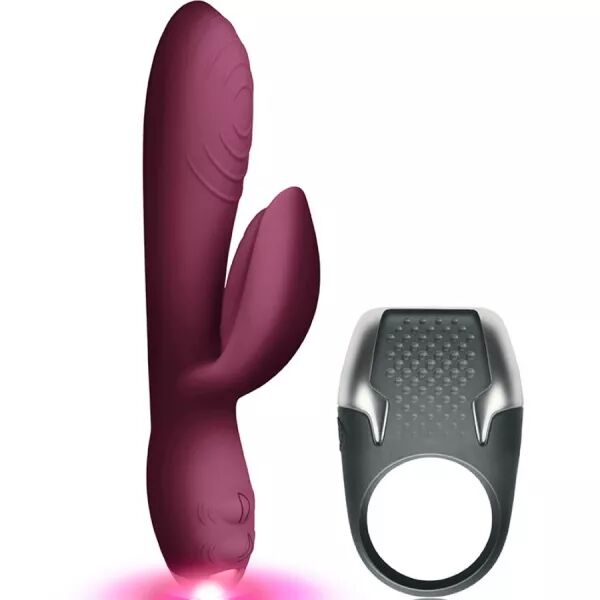 CLIMAXIMUM - LAMOUR KIT VIBRATEUR RABBIT + ANNEAU P�NITENSIF � LED