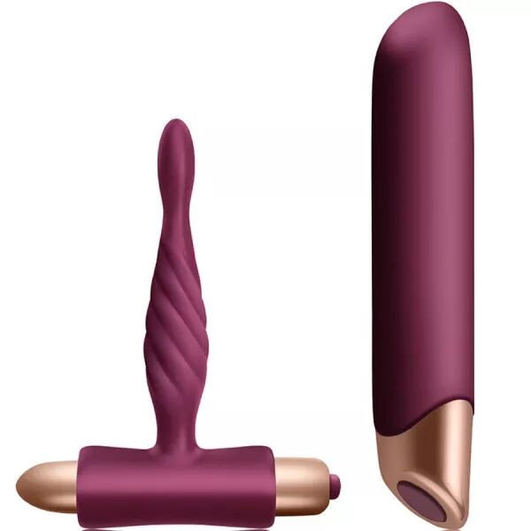 CLIMAXIMUM - KIT RAPTURE VIBRATEUR CLASSIQUE + PLUG ANAL D�BUTANT
