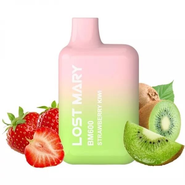 LOST MARY - BM600 VAPER NICOTINE 2% JETABLE FRAISE KIWI