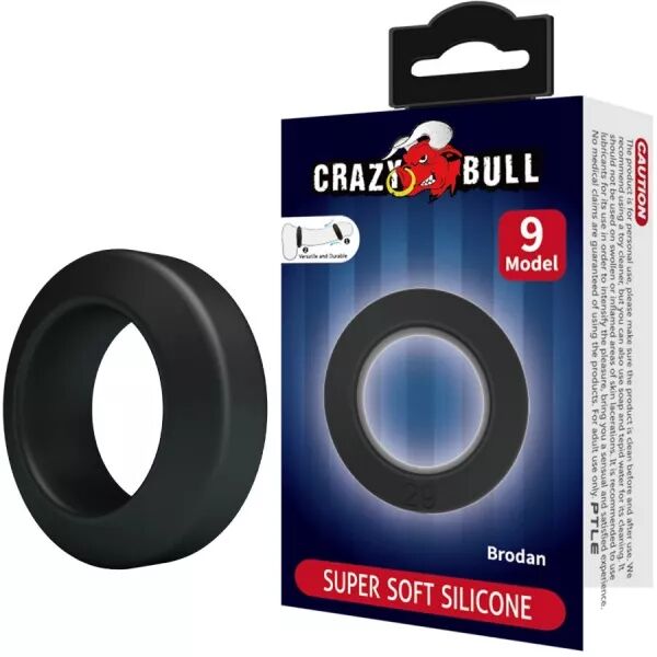 CRAZY BULL - BAGUE EN SILICONE BRODAN MOD�LE 9