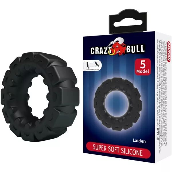 CRAZY BULL - BAGUE EN SILICONE LAIDEN MOD�LE 5