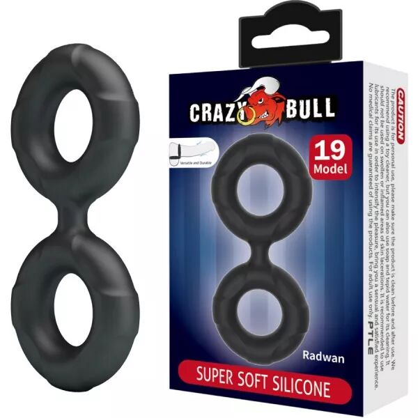 CRAZY BULL - RADWAN DOUBLE BAGUE EN SILICONE MOD�LE 19