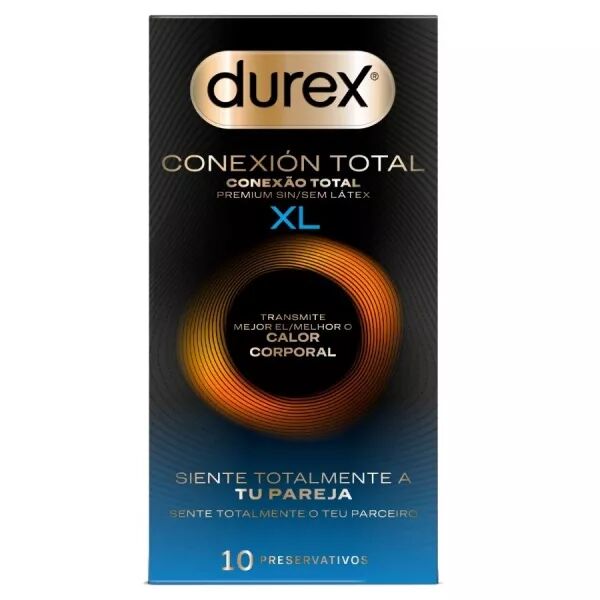 DUREX - CONNEXION TOTALE XL ULTRA FINE PLUS SANS LATEX 10 UNIT�S