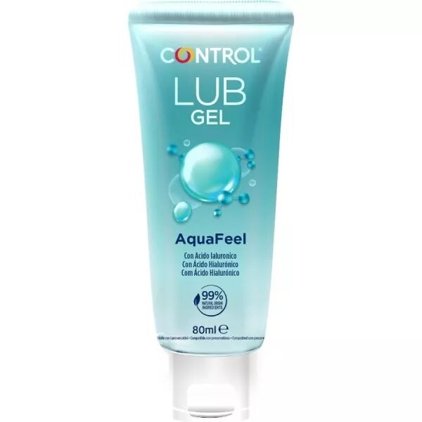 CONTROL - AQUAFEEL LUBRIFIANT � L'ACIDE HYALURONIQUE 80 ML