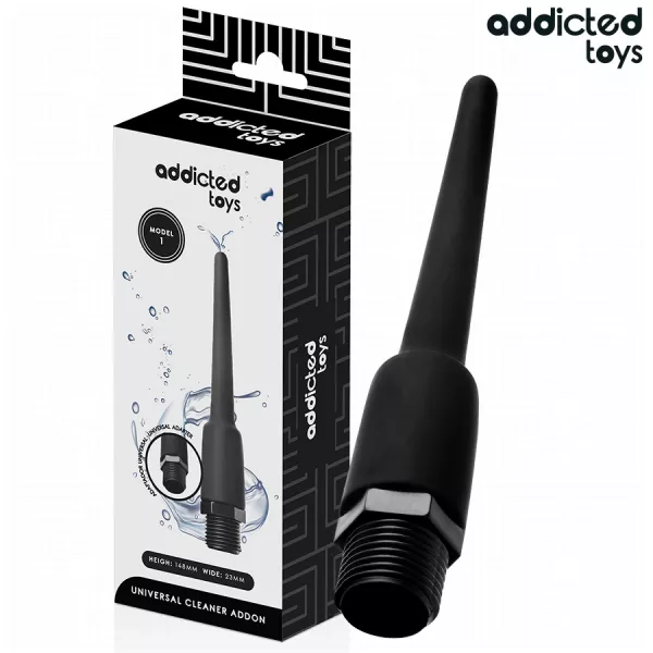 ADDICTED TOYS - NETTOYANT ANAL AVEC ADAPTATEUR UNIVERSEL MOD�LE 1