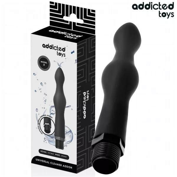 ADDICTED TOYS - NETTOYEUR ANAL AVEC ADAPTATEUR UNIVERSEL MOD�LE 3