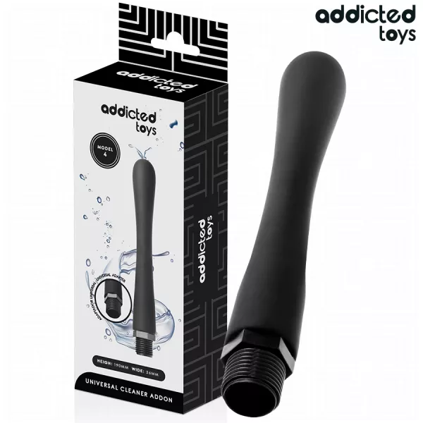 ADDICTED TOYS - NETTOYEUR ANAL AVEC ADAPTATEUR UNIVERSEL MOD�LE 4