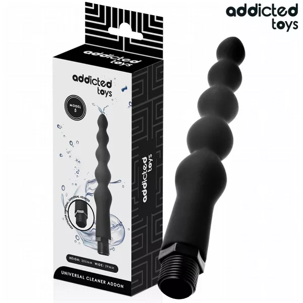 ADDICTED TOYS - NETTOYEUR ANAL AVEC ADAPTATEUR UNIVERSEL MOD�LE 5