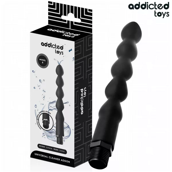 ADDICTED TOYS - NETTOYEUR ANAL AVEC ADAPTATEUR UNIVERSEL MOD�LE 6
