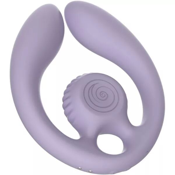 SNAIL VIBE - GIZI DUO STIMULATEUR POUR COUPLES T�L�COMMANDE LILAS