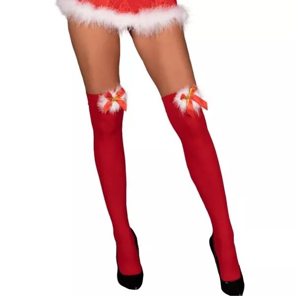 LIVCO CORSETTI FASHION - BAS DE NO�L ROUGES CILLA LC 17147 S/L