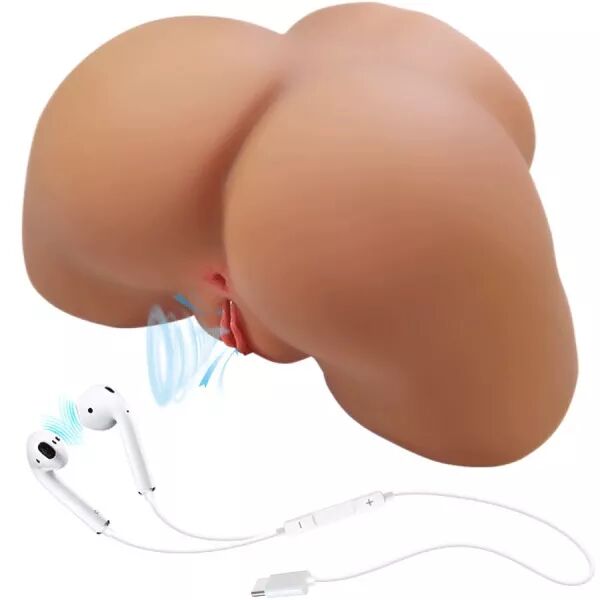 CRAZY BULL - ILANA VIBRATEUR ET SU�ON F�MININ R�ALISTE AVEC SON 6,8 KG