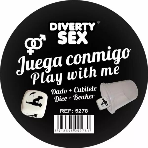 DIABLO PICANTE - D� DUR BLANC AVEC POSITIONS ET CUBE
