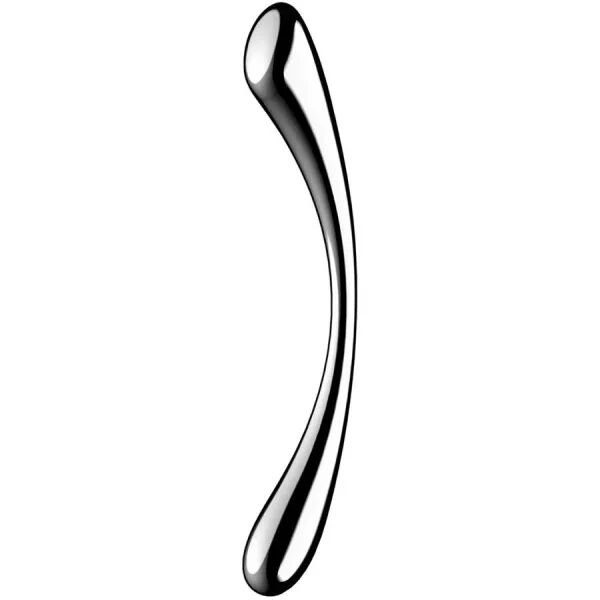 SATISFYER - COSMIC CREST 1 GODEMICHET DOUBLE EXTR�MIT� EN ACIER INOXYDABLE