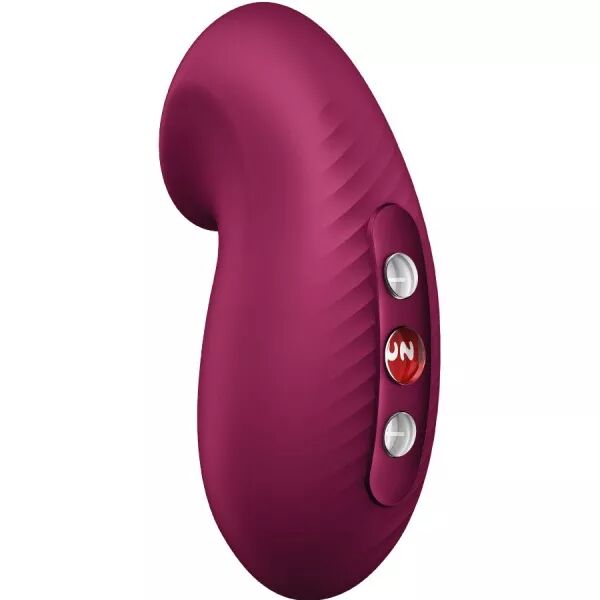 FUN FACTORY - VIBRATEUR � IMPULSIONS D'AIR DESIRE ROUGE VIN