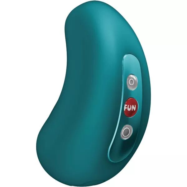 FUN FACTORY - BOUTEILLE VIBRANTE � DOUBLE IMPULSION D'AIR CHERIE VERTE