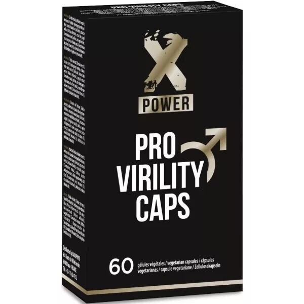 XPOWER - CAPSULES DE VIRILIT� PROFESSIONNELLES 60 UNIT�S